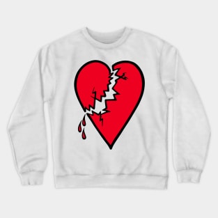 Broken Heart Crewneck Sweatshirt